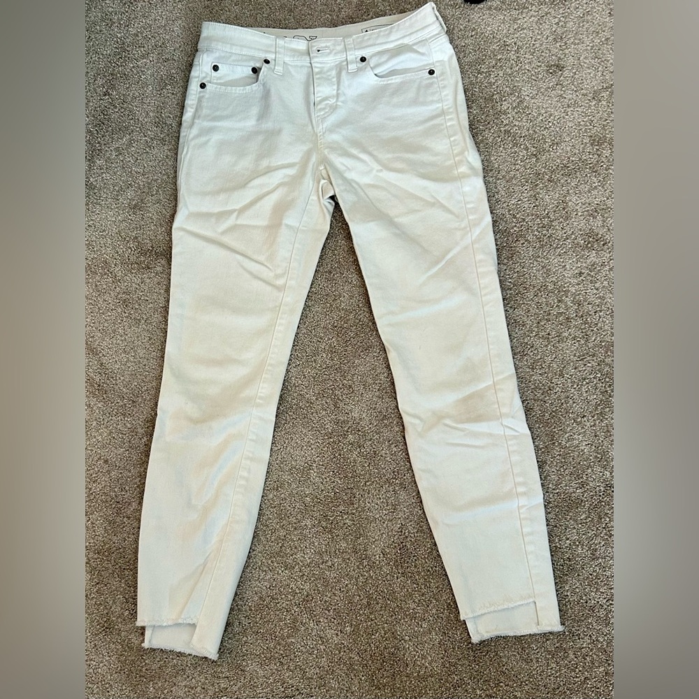 Vineyard Vines Women's White Skinny Jeans